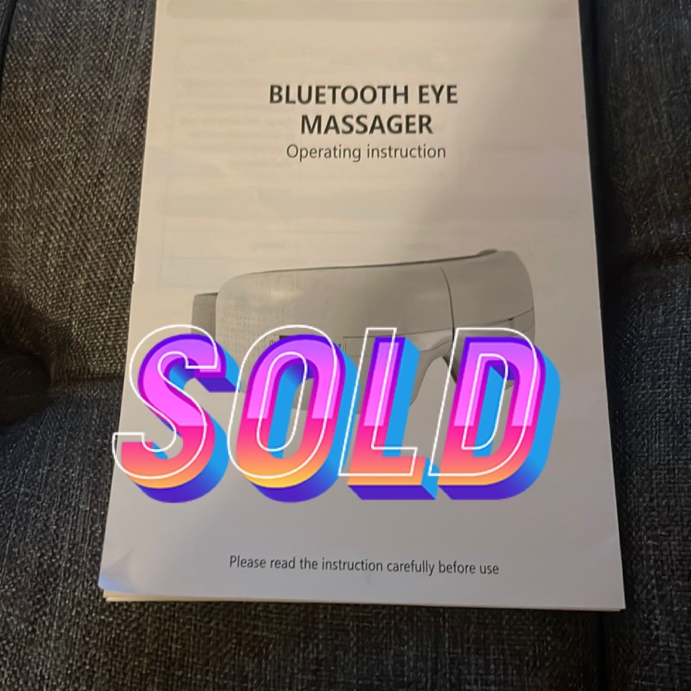 Bluetooth Eye Massager - White